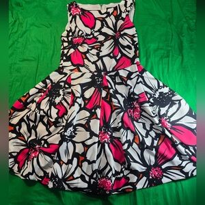 Just Taylor Women Floral Print Dress Size 10